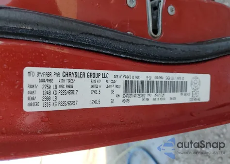 2010 Dodge Journey Sxt из США, поврежденный, VIN 3D4PG5FV4AT253372